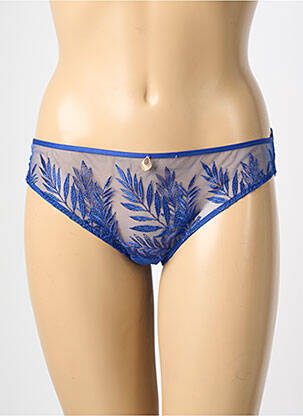Culotte effet matière satinée bleu AUBADE femme