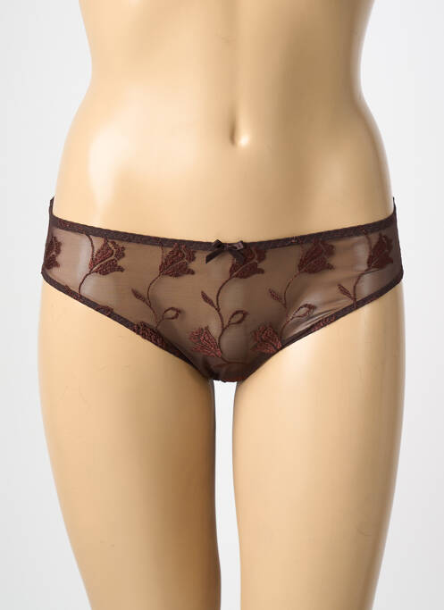 Culotte fond doublé marron AUBADE femme