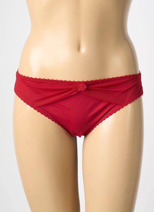 Culotte fond doublé rouge AUBADE femme
