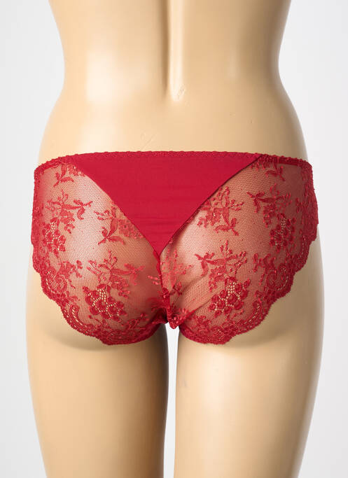 Culotte fond doublé rouge AUBADE femme