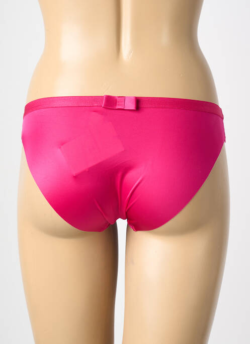 Culotte tissage satiné rose VIKTOR & ROLF X AUBADE femme
