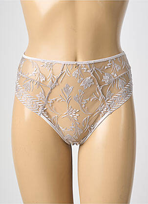 Tanga broderie gris AUBADE femme