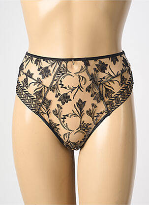 Tanga broderie noir AUBADE femme