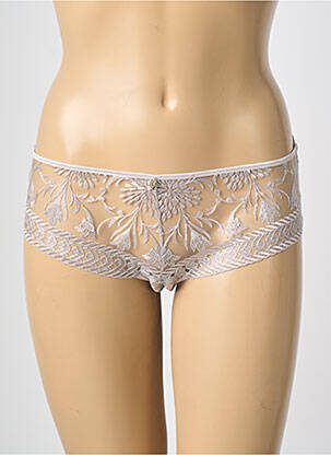 Culotte broderie gris AUBADE femme