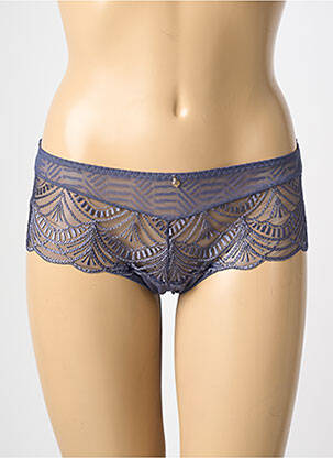 Shorty broderie bleu AUBADE femme