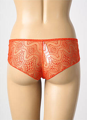 Shorty broderie orange AUBADE femme
