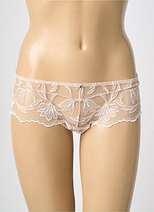 Shorty broderie beige AUBADE femme