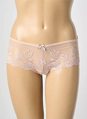 Shorty broderie beige AUBADE femme