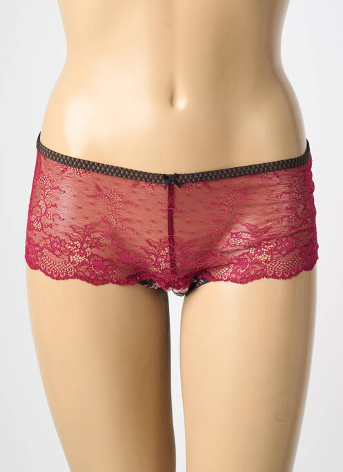 Shorty finition dentelle violet AUBADE femme