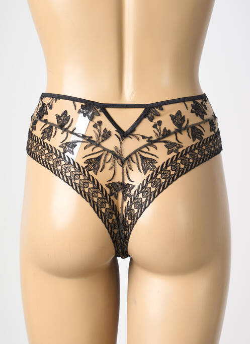 Tanga broderie noir AUBADE femme