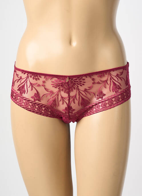 Shorty broderie rouge AUBADE femme