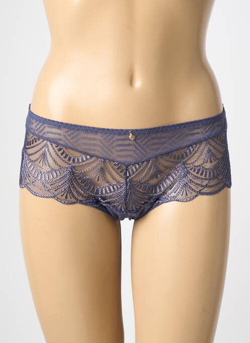 Shorty broderie bleu AUBADE femme