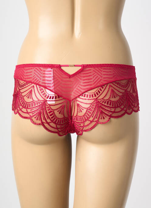 Shorty broderie rouge AUBADE femme