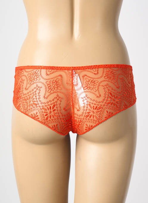 Shorty broderie orange AUBADE femme
