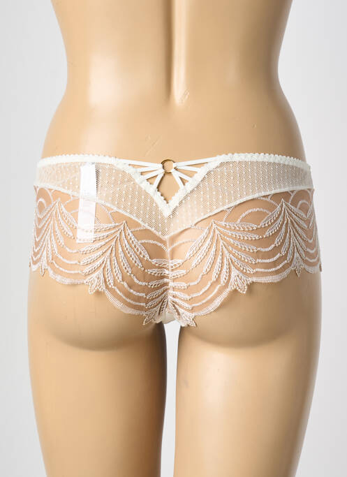 Shorty broderie beige AUBADE femme