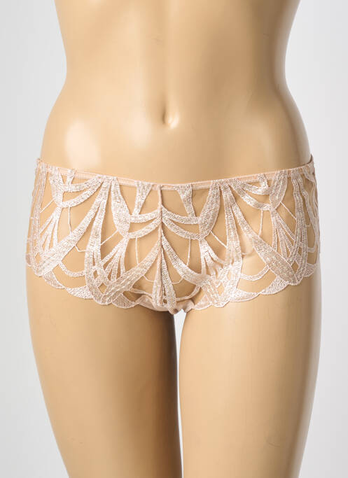 Shorty broderie beige AUBADE femme