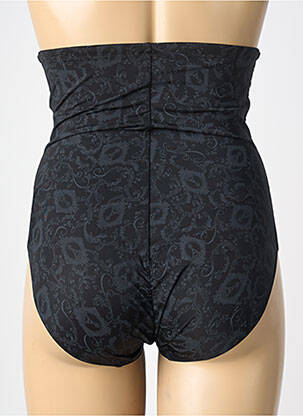 Culotte haute tissage satiné noir AUBADE femme