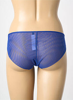 Culotte tissage satiné bleu AUBADE femme