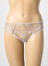 Culotte tissage satiné gris AUBADE femme