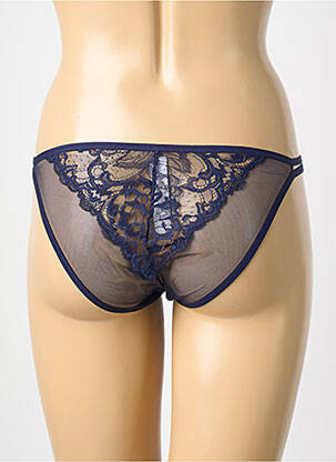 Culotte tissage dentelle bleu AUBADE femme