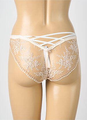 Culotte tissage satiné beige AUBADE femme