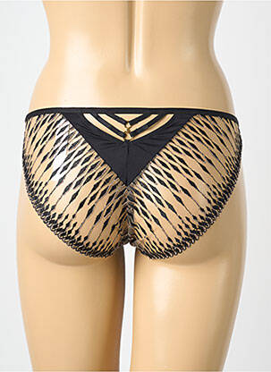 Culotte tissage satiné noir AUBADE femme