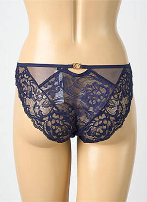 Culotte effet matière satinée bleu AUBADE femme