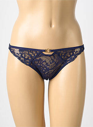 Culotte tissage dentelle bleu AUBADE femme