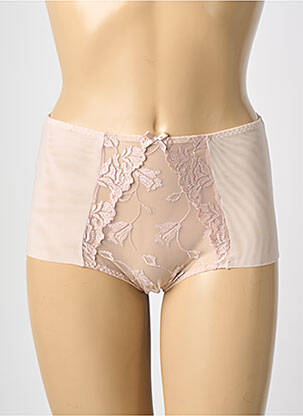 Culotte haute tissage satiné rose AUBADE femme