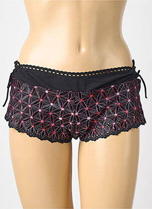 Shorty bi-matiére noir AUBADE femme
