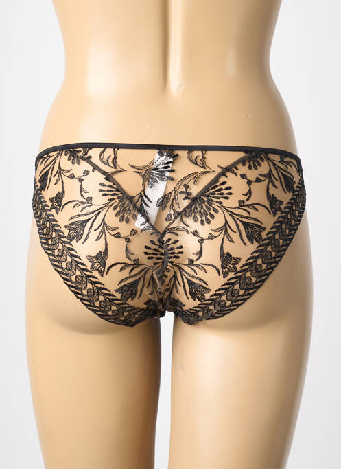 Culotte tissage satiné noir AUBADE femme