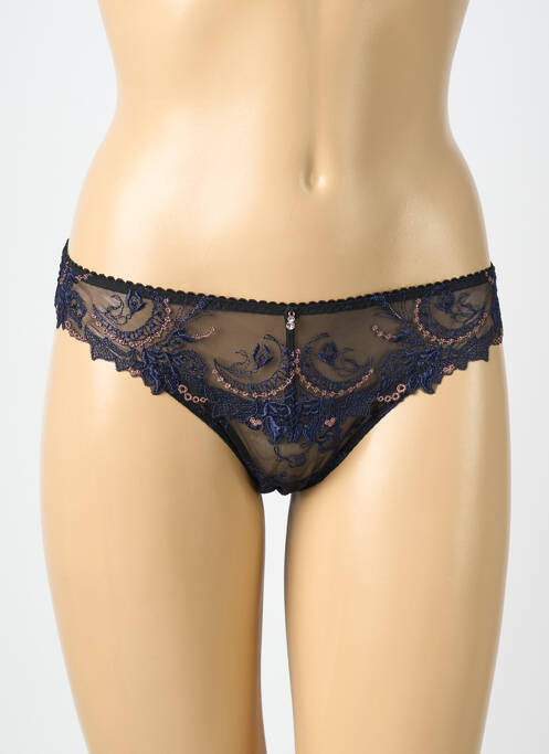 Culotte tissage satiné bleu AUBADE femme