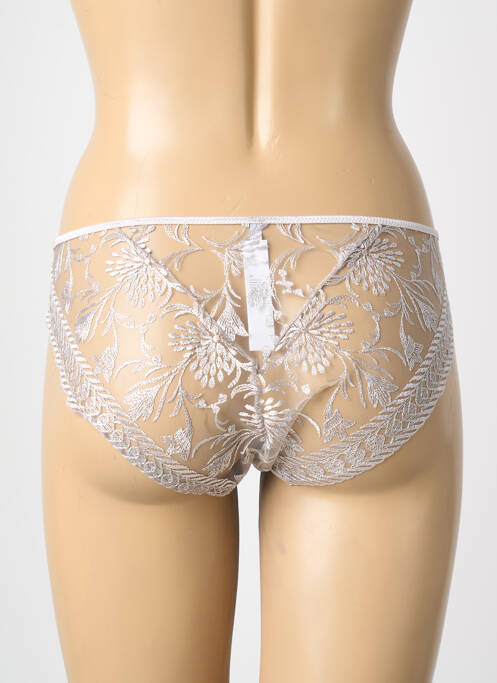 Culotte tissage satiné gris AUBADE femme