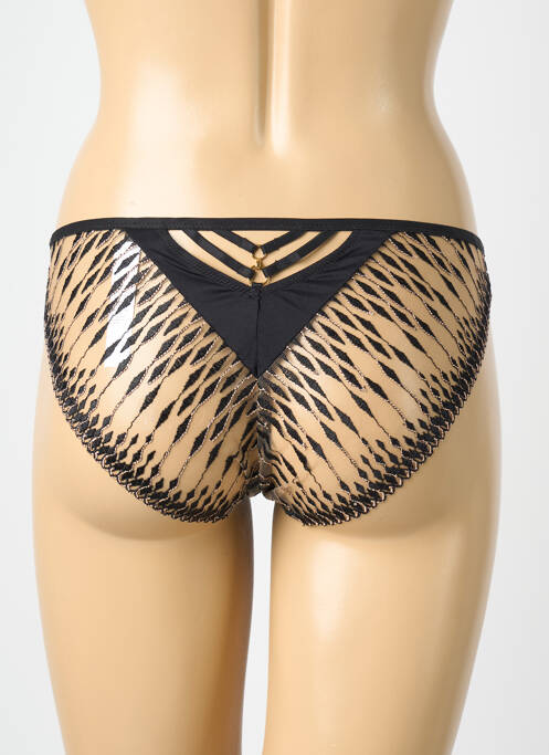 Culotte tissage satiné noir AUBADE femme