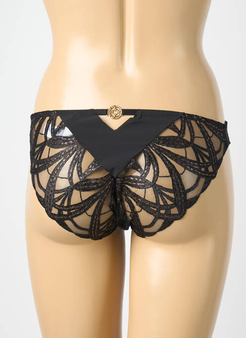 Culotte stretch noir ELIE SAAB X AUBADE femme