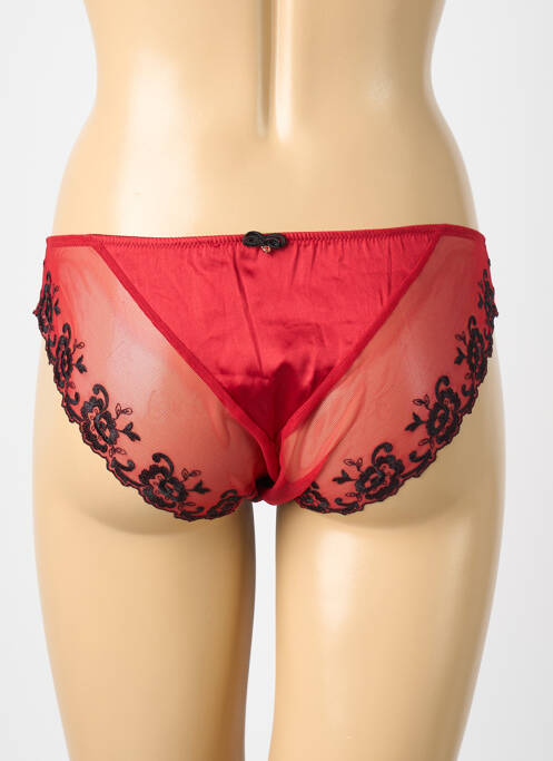 Culotte tissage satiné rouge AUBADE femme