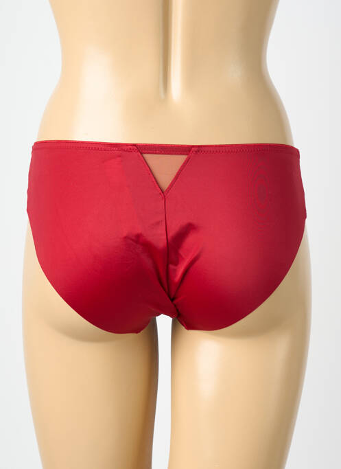 Culotte tissage satiné rouge AUBADE femme