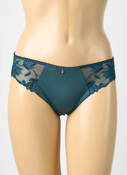 Culotte tissage satiné vert AUBADE femme