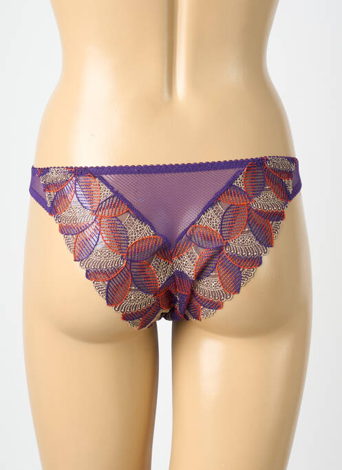 Culotte tissage satiné violet AUBADE femme