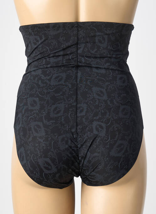 Culotte haute tissage satiné noir AUBADE femme