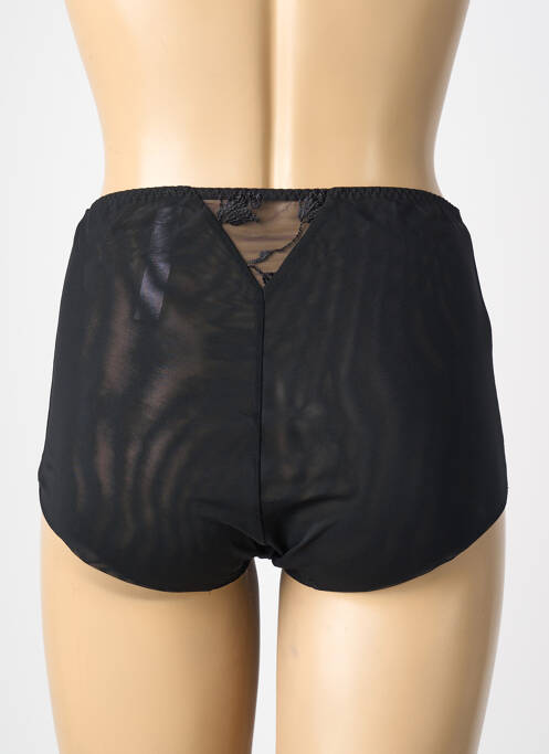 Culotte haute tissage satiné noir AUBADE femme