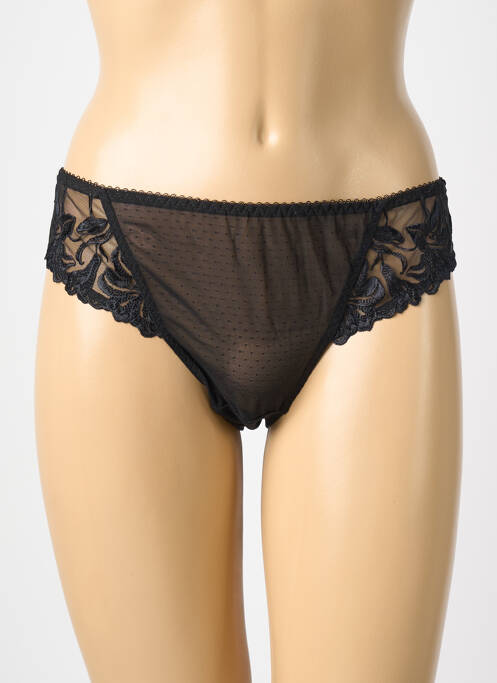 Shorty bi-matiére noir AUBADE femme