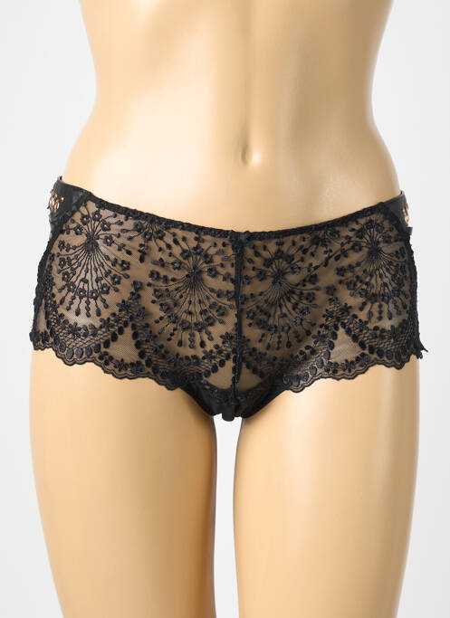 Shorty bi-matiére noir AUBADE femme