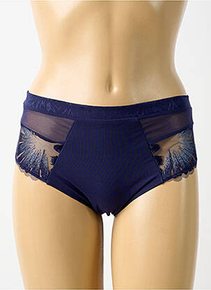 Culotte broderie bleu SIMONE PERELE femme