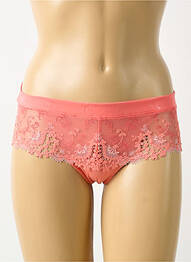 Shorty broderie rose SIMONE PERELE femme