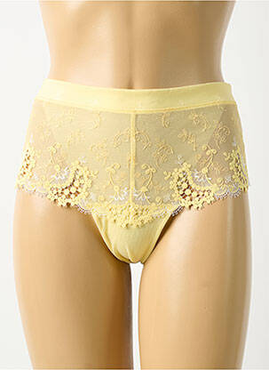 Shorty broderie jaune SIMONE PERELE femme