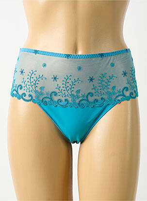 Culotte haute broderie bleu SIMONE PERELE femme