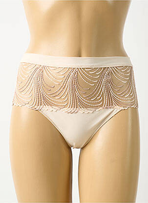 Shorty broderie beige SIMONE PERELE femme