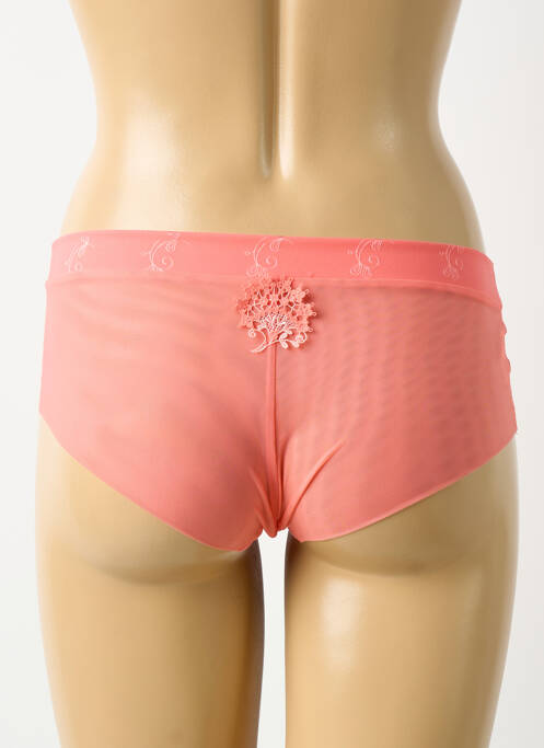 Shorty broderie rose SIMONE PERELE femme