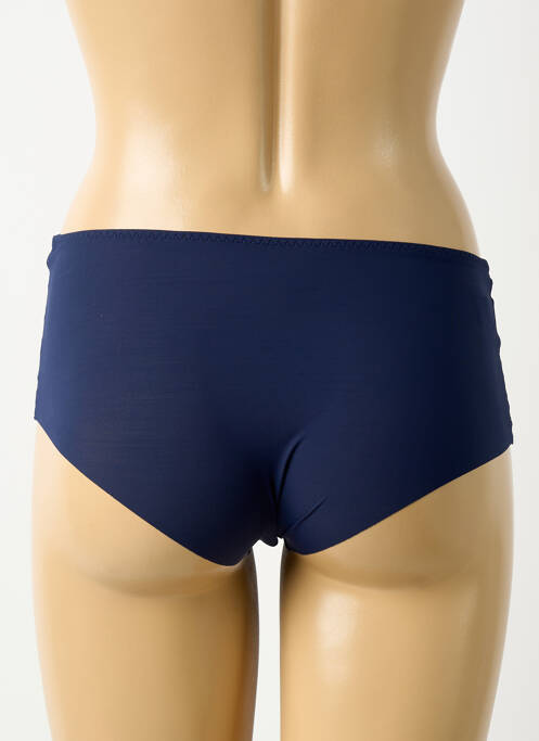 Shorty effet matière satinée bleu fonce SIMONE PERELE femme
